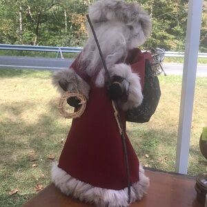 Hand made faceless Santa Claus